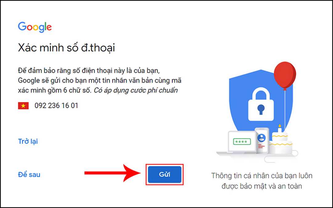 Các bước chi tiết hướng dẫn tạo gmail