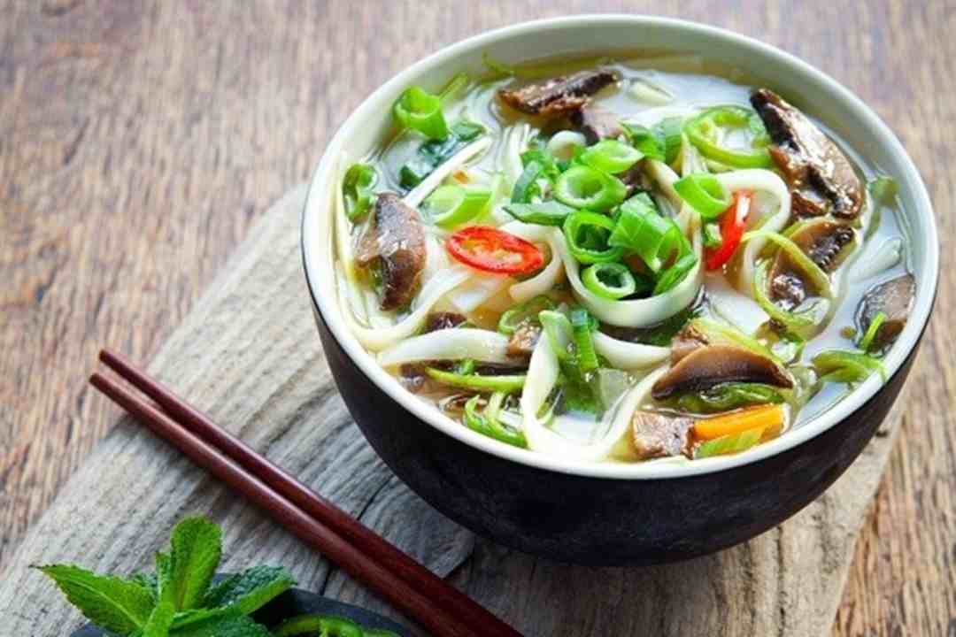 Món phở chay thanh đạm