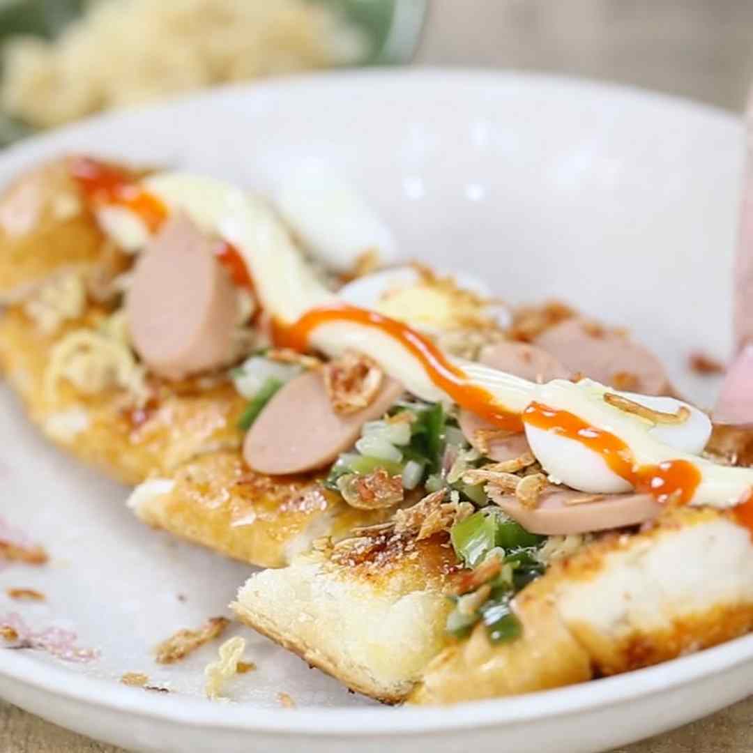 Bánh mì nướng muối ớt càng thêm ngon